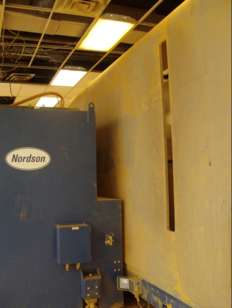 Nordson Automatic Powder Booth Refurbished Eptex Coatings